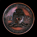 1962 Banquet Medal Bronze Reverse