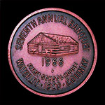 1966 Banquet Medal Bronze Reverse