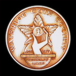 1966 Banquet Medal Gold Plate Obverse
