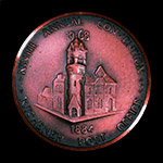 1968 Banquet Medal Bronze Reverse
