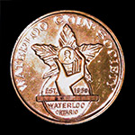 1970 Banquet Medal 10K Gold Obverse
