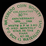 1989 WCS 30th Anniversary Obverse