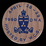 1990 O.N.A. Convention (Wilmot) Obverse