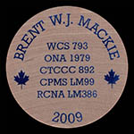 2009 O.N.A. Convention - Mackie Obverse